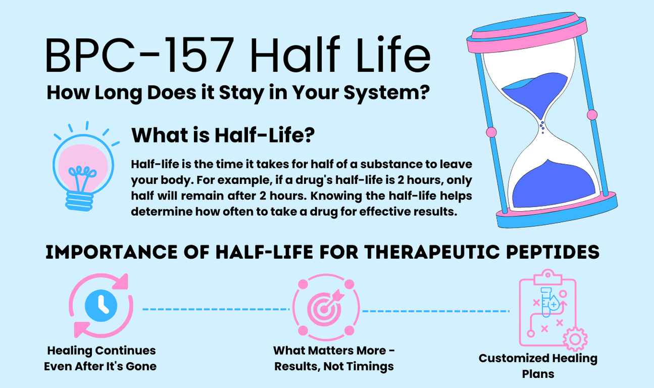 BPC-157 Half Life: How Long Does it Stay in Your System?