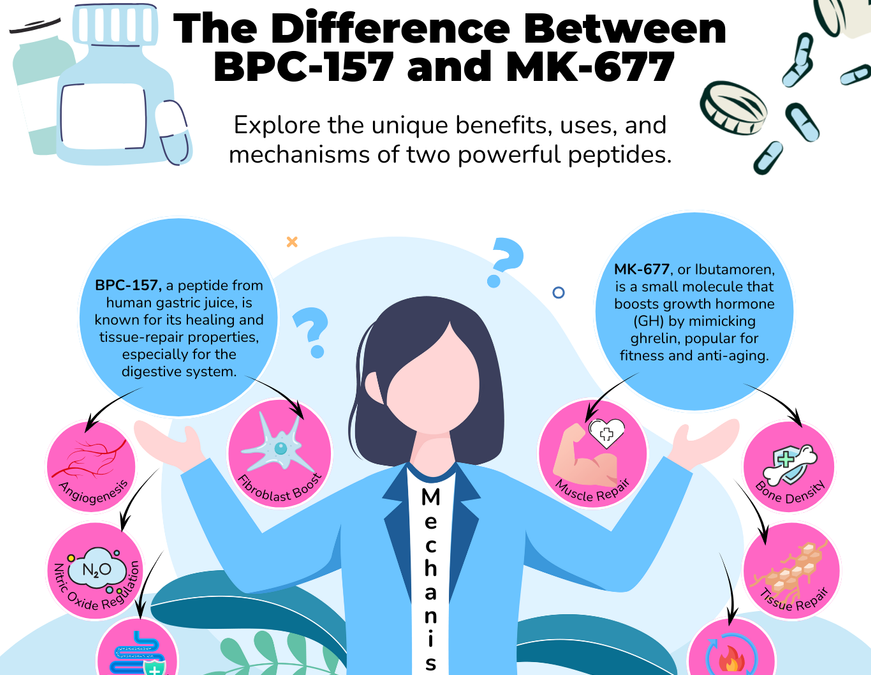 BPC-157 vs MK-677: Understanding the Differences