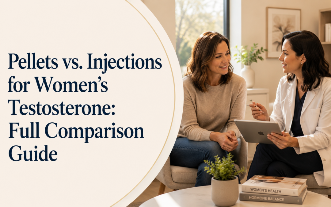 Pellets vs. Injections for Women’s Testosterone: Full Comparison Guide
