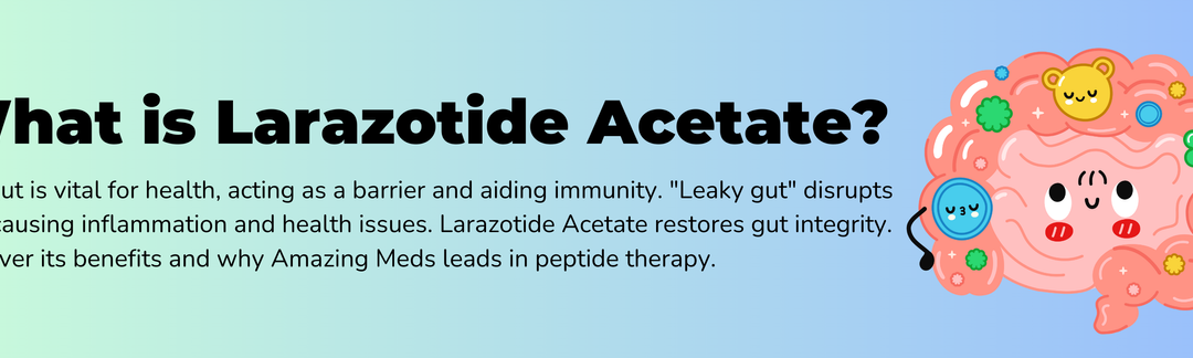 What is Larazotide Acetate? Benefits of This Gut-Friendly Peptide