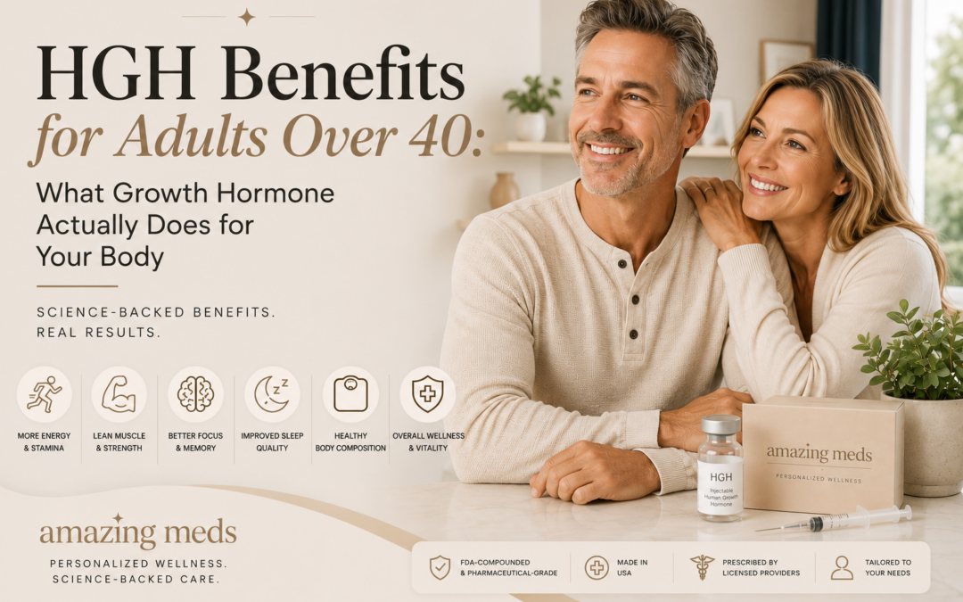 HGH Benefits for Adults Over 40: What Growth Hormone Actually Does for Your Body