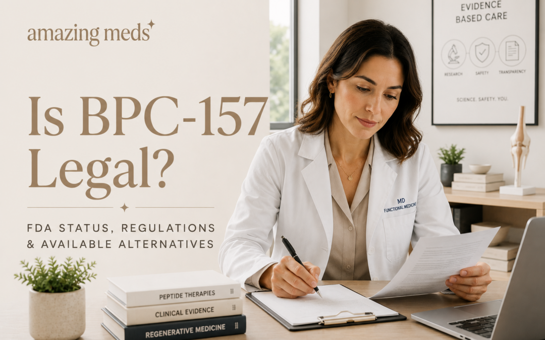 Is BPC-157 Legal? FDA Status, Regulations, and Available Alternatives
