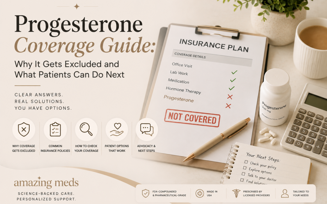 Progesterone Coverage Guide – Why It Gets Excluded and What Patients Can Do Next