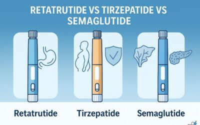 Retatrutide vs Tirzepatide vs Semaglutide: Comparing Efficacy, Safety, and Side Effects of These GLP-1 Drugs